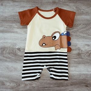 Boys baby dinosaur one piece ♡